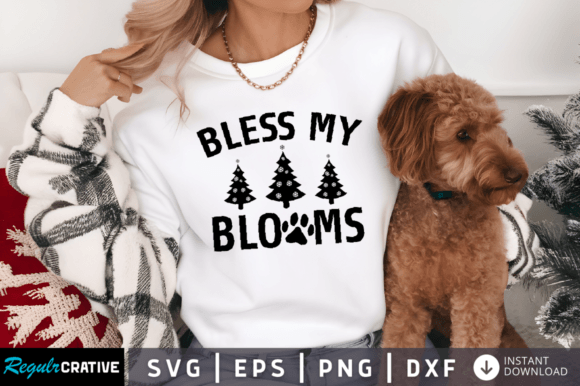 Bless My Blooms SVG Design: Crafts & Graphics for Warm, Seasonal Branding