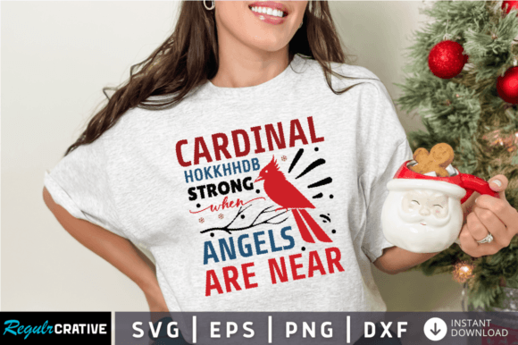 Cardinal Hokkhhdb When Angels Are Near: Graphics for Crafts & Joy