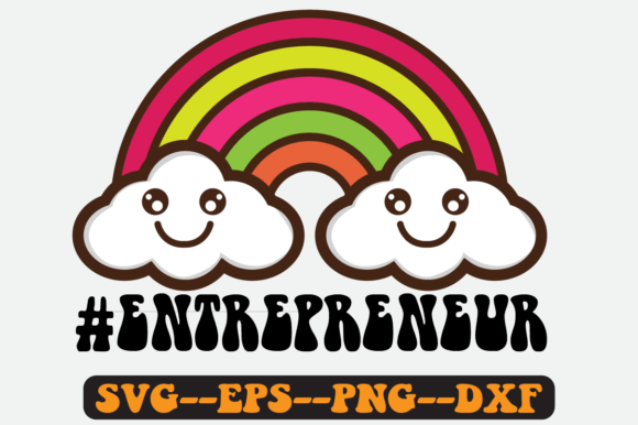 Entrepreneur Quote Retro SVG Graphics for Crafts