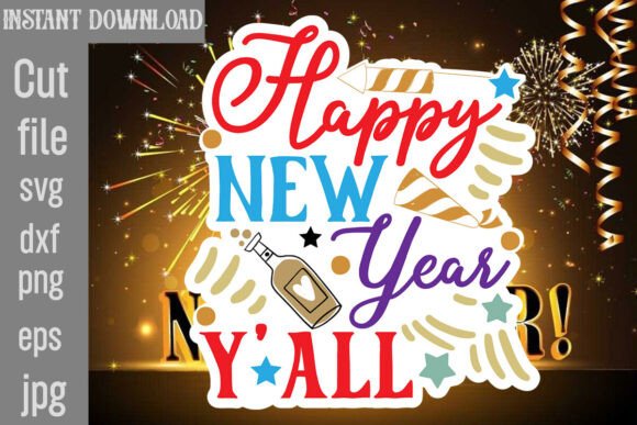 Happy New Year Y All: Graphics for Crafts & Local Branding
